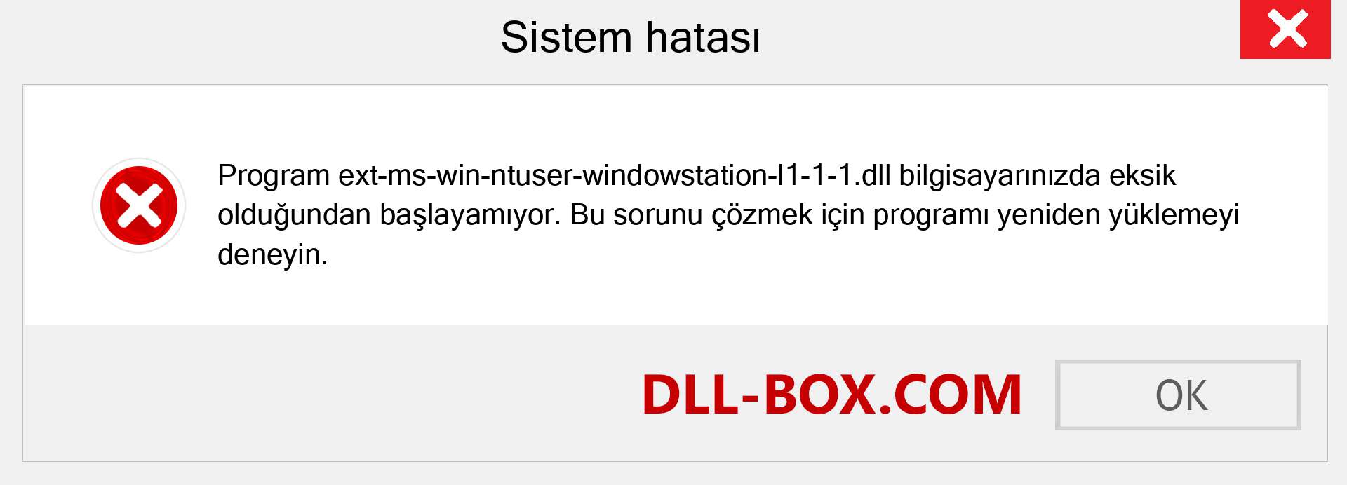 ext-ms-win-ntuser-windowstation-l1-1-1.dll dosyası eksik mi? Windows 7, 8, 10 için İndirin - Windows'ta ext-ms-win-ntuser-windowstation-l1-1-1 dll Eksik Hatasını Düzeltin, fotoğraflar, resimler